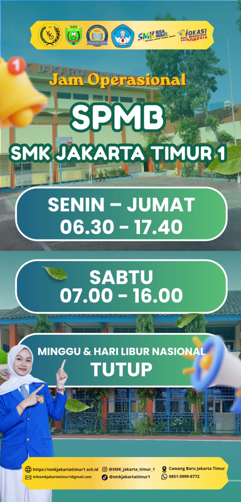 SPMB SMK Jakarta Timur 1 2026/2027